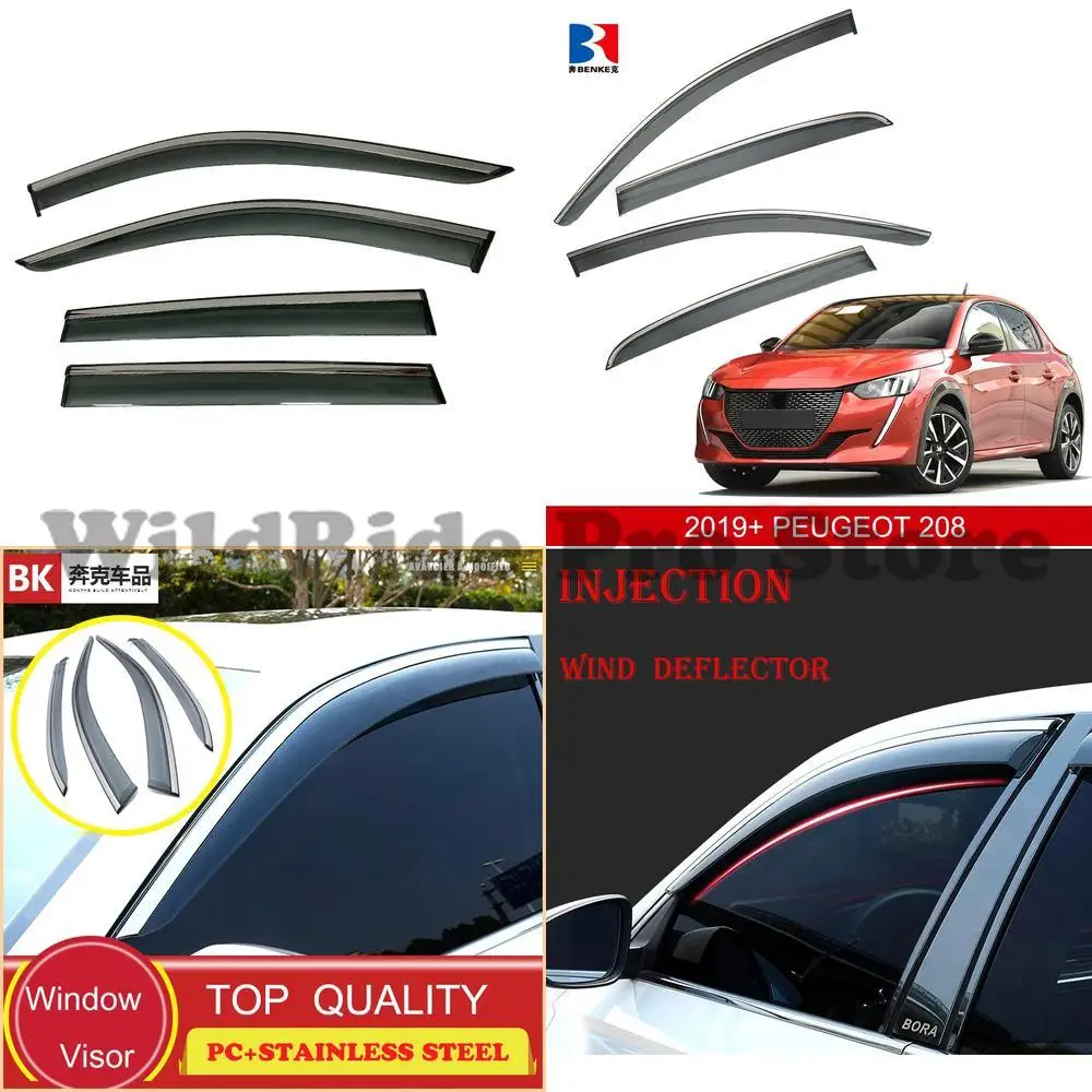 1 set For Weather Shield for PEUGEOT 208 2019+ Side Window Visor Rain Guard Car Wind Deflector
1 set For Weather Shield for PEUGEOT 208 2019+ Side Window Visor Rain Guard Car Wind Deflector