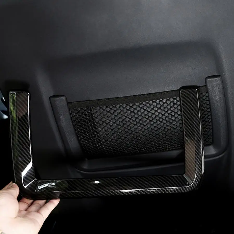 2Pcs Carbon Fiber Style Car Left Seat Back Net Frame Trim for Land Rover Discovery Sport 15-17 ABS Material car accessories
2Pcs Carbon Fiber Style Car Left Seat Back Net Frame Trim for Land Rover Discovery Sport 15-17 ABS Material car accessories