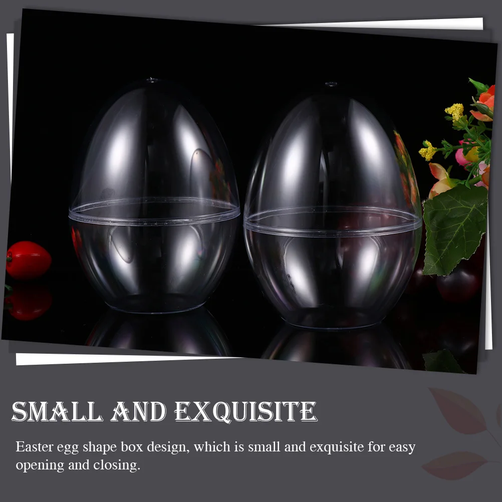 10pcs Candy Packaging Egg Easter Egg-Shaped Boxes Plastic Gift Box For Party Wedding Festival Supplies Transparent Sweets 
10pcs Candy Packaging Egg Easter Egg-Shaped Boxes Plastic Gift Box For Party Wedding Festival Supplies Transparent Sweets