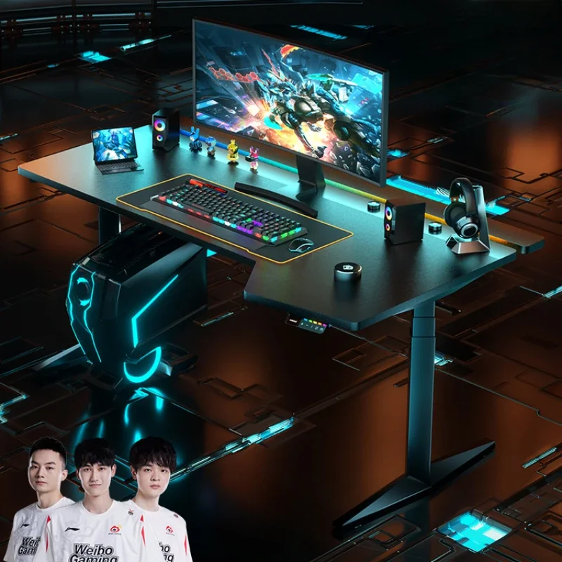 Thunder Warrior Game Tables Double Motor Electric Lift Table Home Desktop Office Computer Table
Thunder Warrior Game Tables Double Motor Electric Lift Table Home Desktop Office Computer Table
