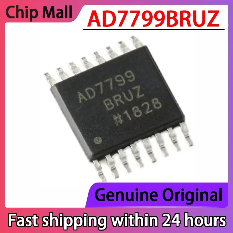 2 шт. новый оригинальный AD7799BRUZ AD7799 TSSOP-16 24-битный аналого-цифровой преобразователь АЦП на складе
2 шт. новый оригинальный AD7799BRUZ AD7799 TSSOP-16 24-битный аналого-цифровой преобразователь АЦП на складе