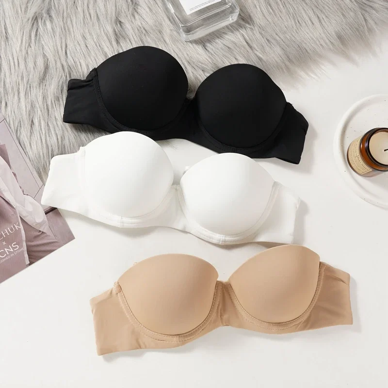3 PCS/SET Women's 1/2 Cup Bralette Seamless Bras Underwear Wireless Sexy Female Lingerie Push Up Bra Comfortable Invisible Bras
3 PCS/SET Women's 1/2 Cup Bralette Seamless Bras Underwear Wireless Sexy Female Lingerie Push Up Bra Comfortable Invisible Bras