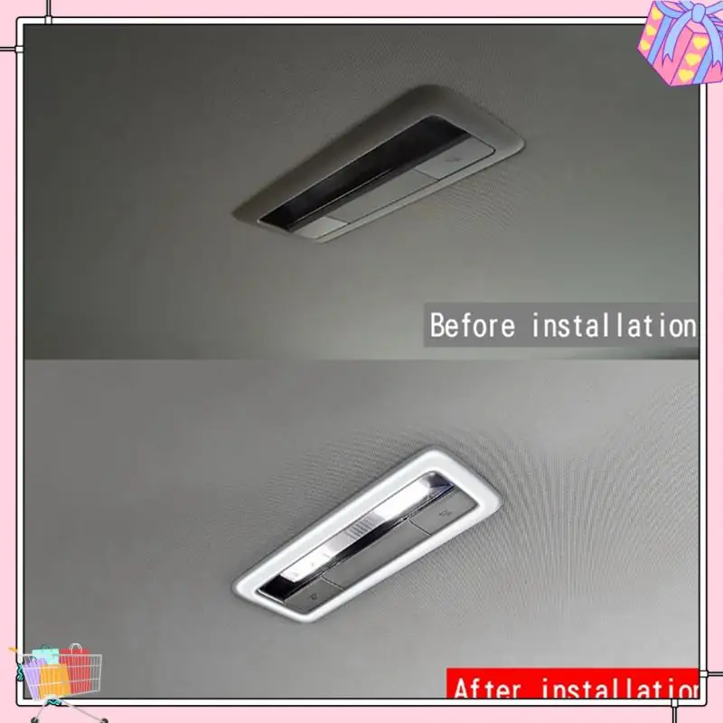 A77T-Car Interior Front Rear Reading Light Lamp Cover Trim Sticker For Mazda CX-60 2022 2023 RHD, B Parts
A77T-Car Interior Front Rear Reading Light Lamp Cover Trim Sticker For Mazda CX-60 2022 2023 RHD, B Parts