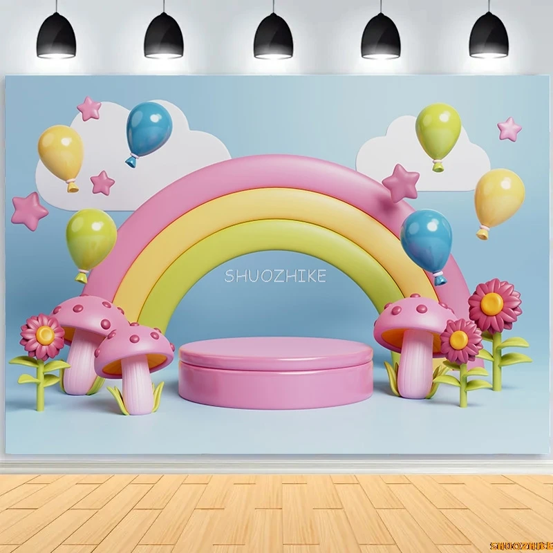 Colorful Balloons Decorations For Birthday Party Stage Photography Backdrops Props Children Newborn Baby Studio Background BE-12
Colorful Balloons Decorations For Birthday Party Stage Photography Backdrops Props Children Newborn Baby Studio Background BE-12
