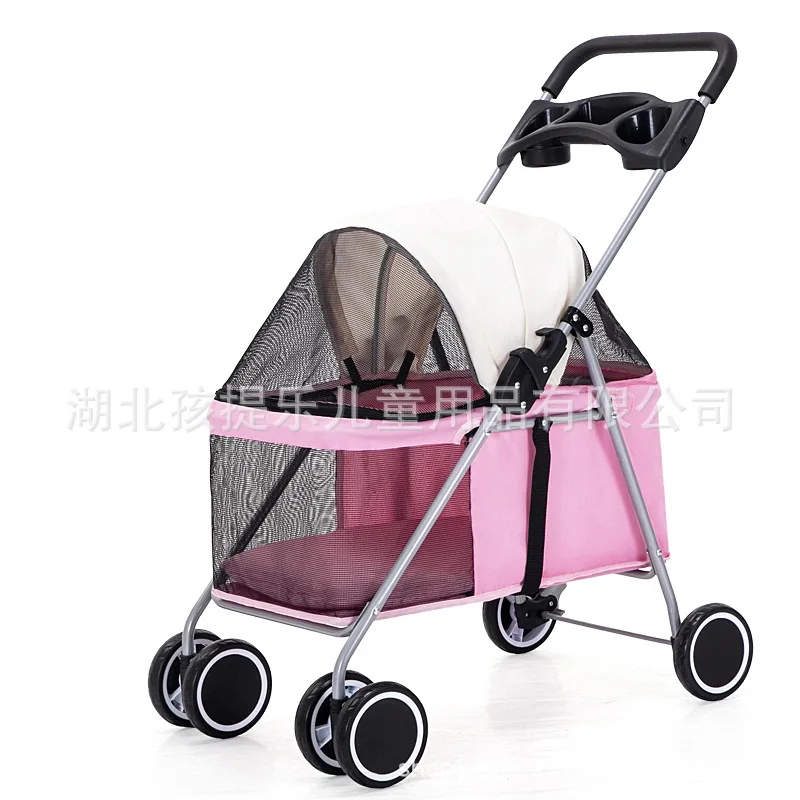 Pet Go Out Trolley Cat Teddy Outdoor Portable Folding Pet Trolley Car Dog Cat Mouse Rabbit Small Light Car Dog and Cat Carrier
Pet Go Out Trolley Cat Teddy Outdoor Portable Folding Pet Trolley Car Dog Cat Mouse Rabbit Small Light Car Dog and Cat Carrier