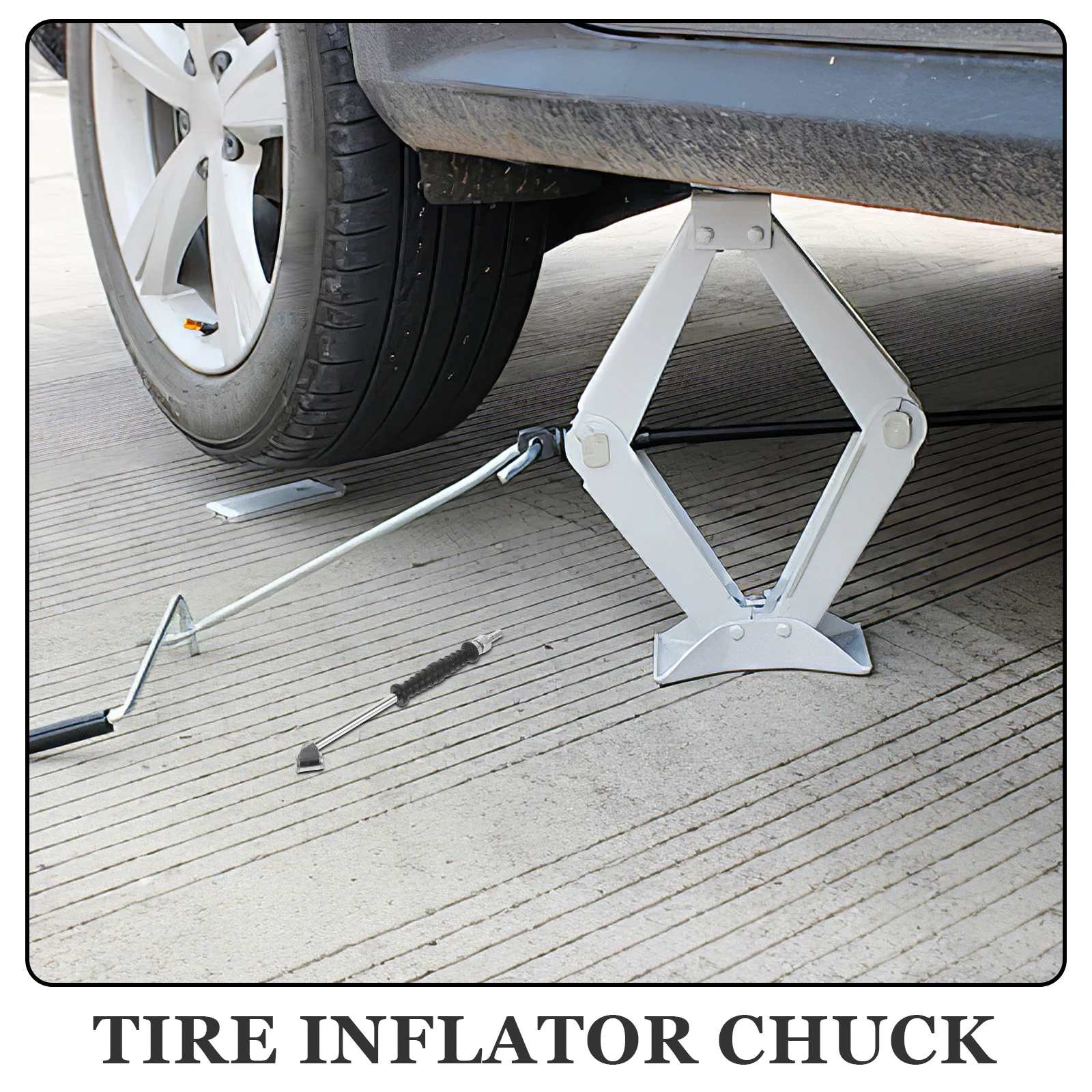 Zinc Alloy Chuck for Zinc Alloy Chuck Tires Quick Connect Multifunctional Inflator Tire Mouth Riding Accessories
Zinc Alloy Chuck for Zinc Alloy Chuck Tires Quick Connect Multifunctional Inflator Tire Mouth Riding Accessories