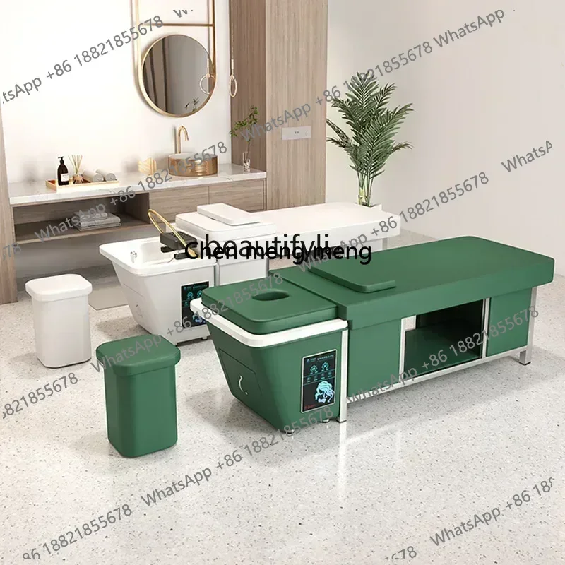 xxqStainless Steel Thai Shampoo Chair Barber Shop Intelligent Water Circulation Fumigation Beauty Salon Special Hair Care Head
xxqStainless Steel Thai Shampoo Chair Barber Shop Intelligent Water Circulation Fumigation Beauty Salon Special Hair Care Head