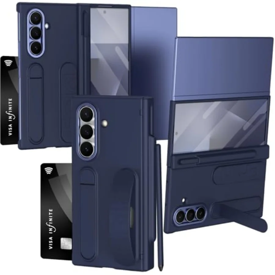 S Pen for Samsung Galaxy Z Trifold Wallet Case with Screen Protection and Loop, Heavy Duty Hinge Protector + Kickstand for Sams
S Pen for Samsung Galaxy Z Trifold Wallet Case with Screen Protection and Loop, Heavy Duty Hinge Protector + Kickstand for Sams
