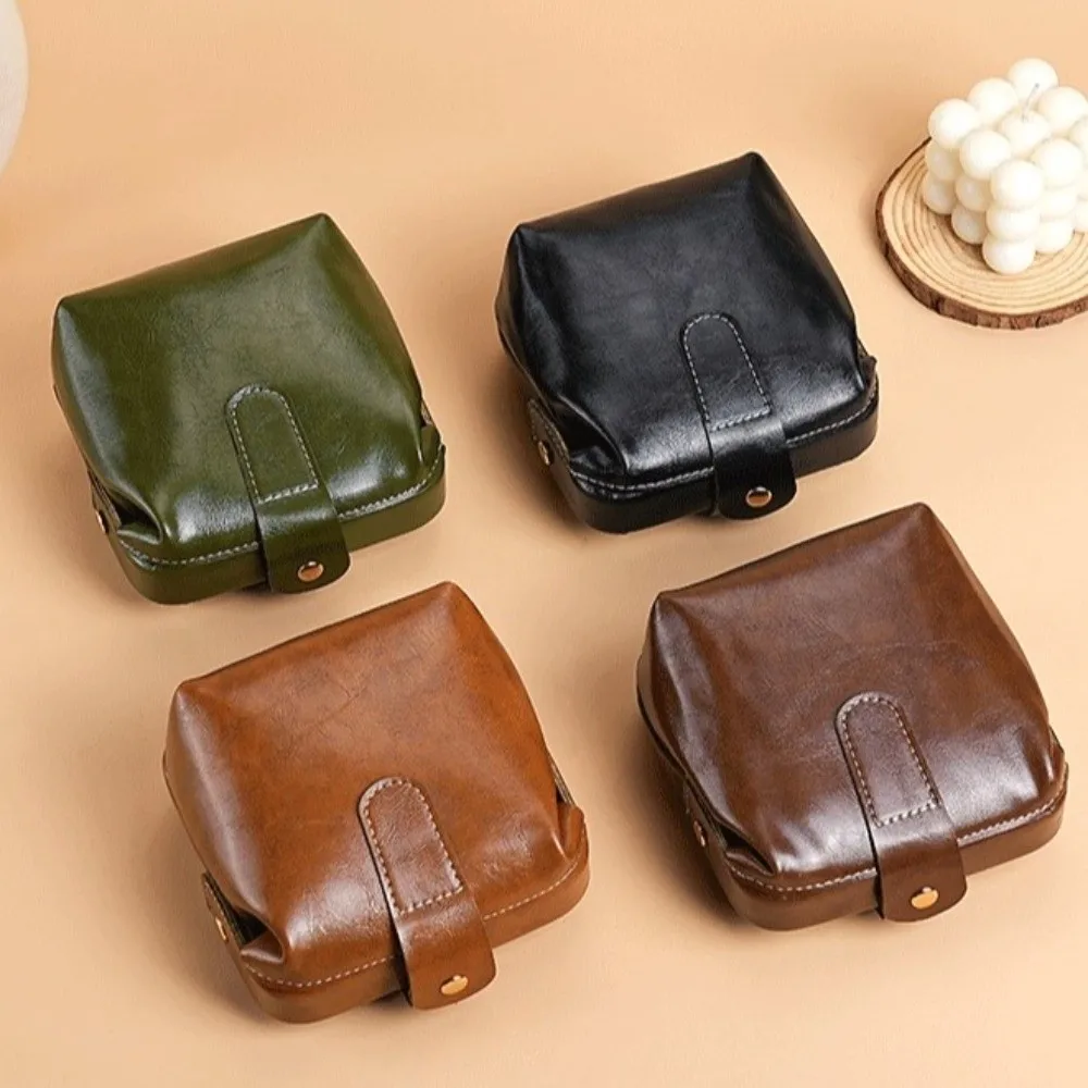 Casual PU Leather Cosmetic Bag Button Solid Color Coin Purse Large Capacity Makeup Organizer Box
Casual PU Leather Cosmetic Bag Button Solid Color Coin Purse Large Capacity Makeup Organizer Box