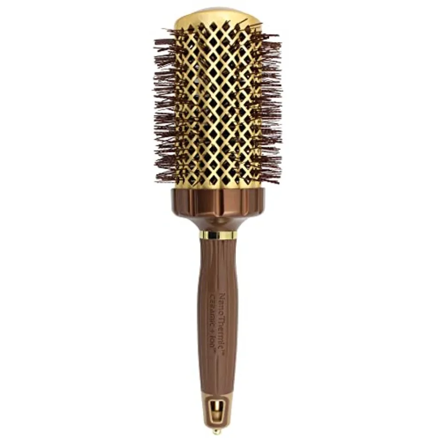NanoThermic PowerGrip Thermal Round Hair Brush - Not Electrical - Ceramic Blowout Brush for Medium to Thick Hair
NanoThermic PowerGrip Thermal Round Hair Brush - Not Electrical - Ceramic Blowout Brush for Medium to Thick Hair