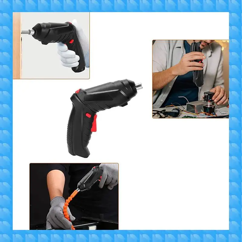 ETRT 2X Rechargeable Mini Electric Screwdriver 90°-180°Rotating Handle LED Wireless Screwdriver Drill Electric Screw Driver
ETRT 2X Rechargeable Mini Electric Screwdriver 90°-180°Rotating Handle LED Wireless Screwdriver Drill Electric Screw Driver