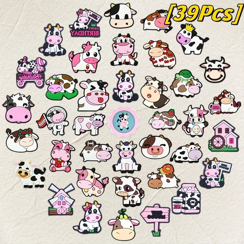 cartoon cute cow cow hole shoes shoes flower shoe buckle DIY personality soft rubber PVC detachable garden shoes decoratio
cartoon cute cow cow hole shoes shoes flower shoe buckle DIY personality soft rubber PVC detachable garden shoes decoratio