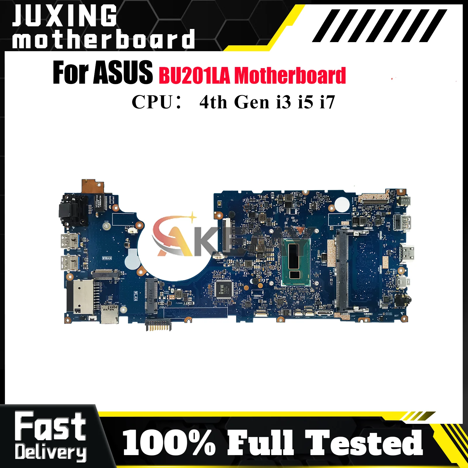 BU201LA Laptop Motherboard For ASUS ExpertBook BU201LA BU201L Notebook Mainboard With i3 i5 i7 CPU 100% tests OK fast shipping
BU201LA Laptop Motherboard For ASUS ExpertBook BU201LA BU201L Notebook Mainboard With i3 i5 i7 CPU 100% tests OK fast shipping