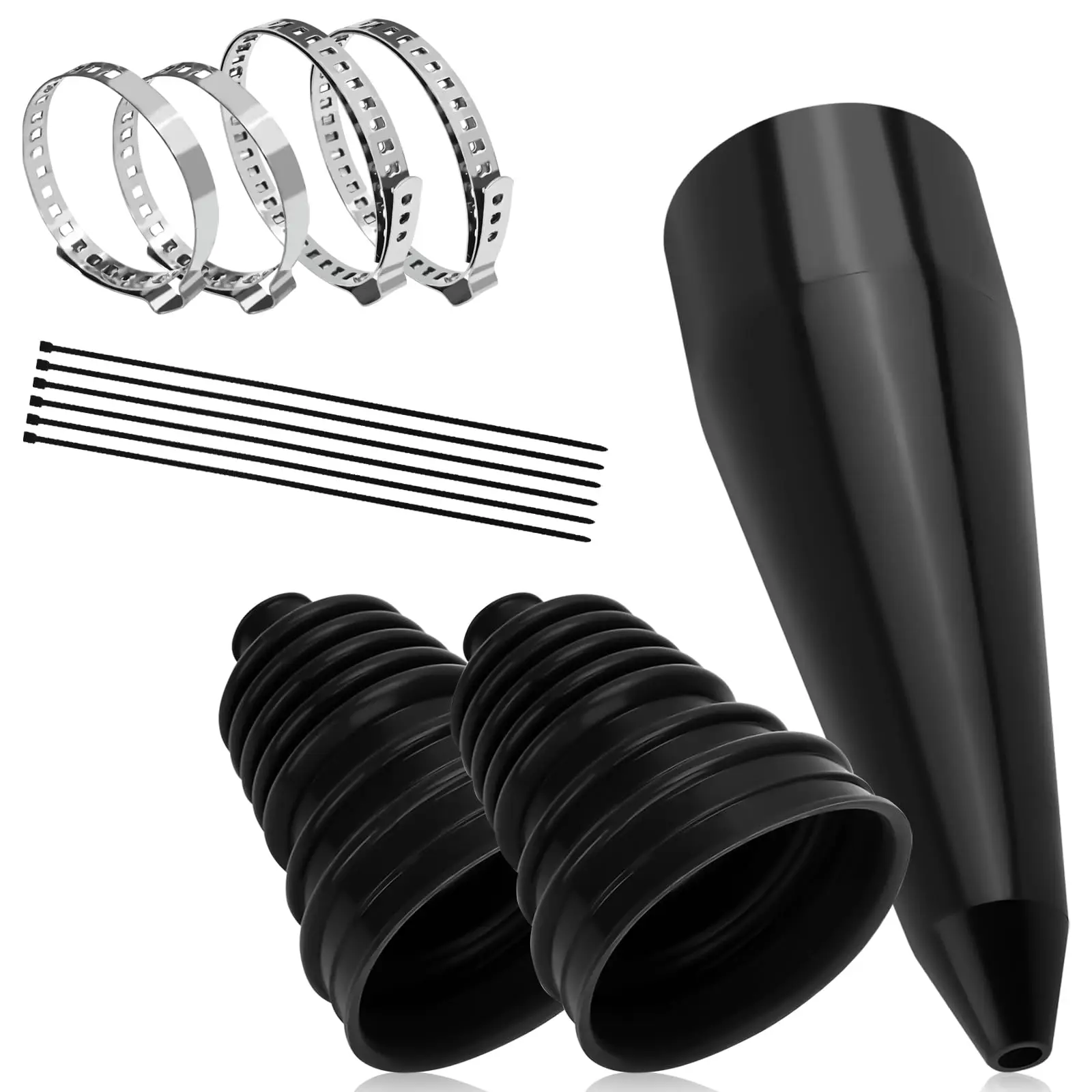 2PCS CV Boot Repair Kit With Expander Tool, Clamps And Cable Ties For 2.41 2.81 3.43 Calibers
2PCS CV Boot Repair Kit With Expander Tool, Clamps And Cable Ties For 2.41 2.81 3.43 Calibers