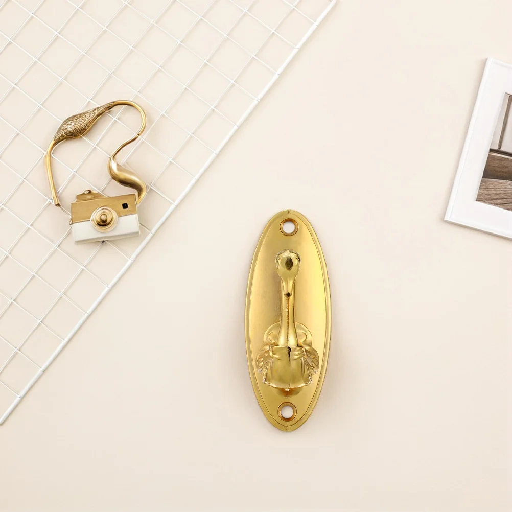 4Pcs Alloy Swan Hooks Gold Finish Elegant Curtain Holdbacks Wall Mounted Drapery Tiebacks Easy Installation Versatile
4Pcs Alloy Swan Hooks Gold Finish Elegant Curtain Holdbacks Wall Mounted Drapery Tiebacks Easy Installation Versatile