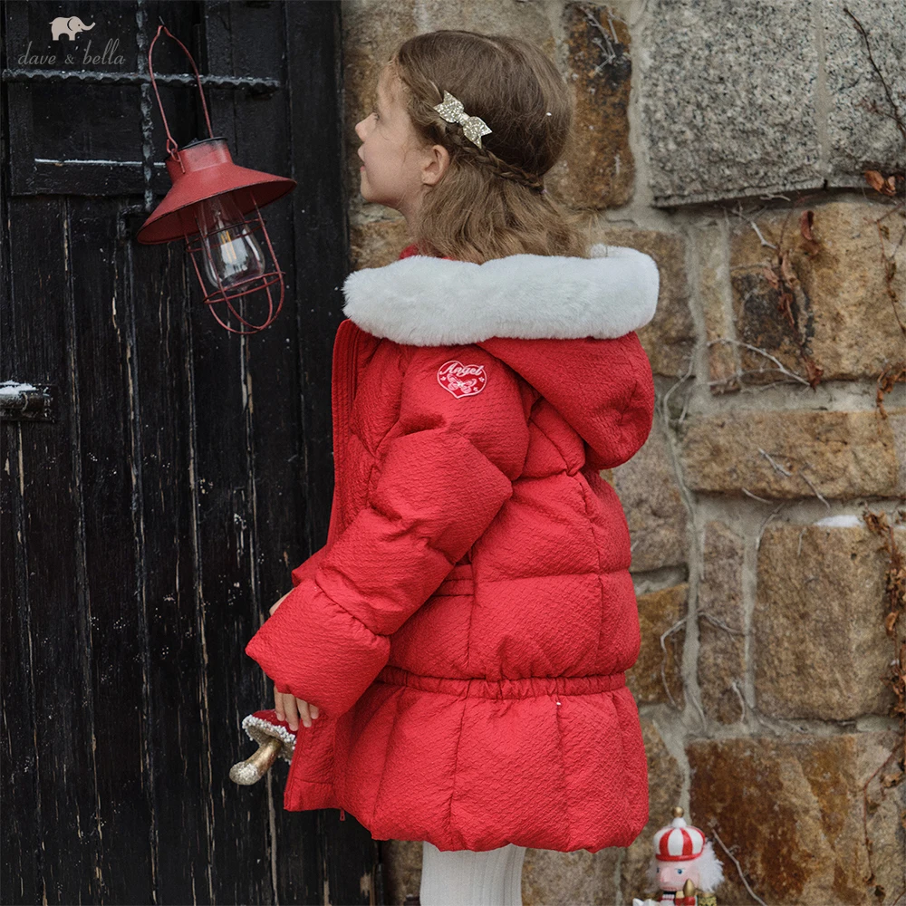Dave Bella Children Girls Polar Fleece Down Jacket Winter Thicken Warm Hooded Down Coat Overcoat Outerwear Clothes DK4254188
Dave Bella Children Girls Polar Fleece Down Jacket Winter Thicken Warm Hooded Down Coat Overcoat Outerwear Clothes DK4254188