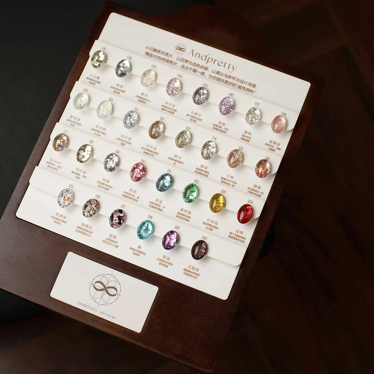 ANDPRETTY 30-цветный набор разноцветных гелей для ногтей Flash 2025, новая мода, горячая распродажа, нетоксичный УФ-гель для дизайна ногтей, оптовая продажа 
ANDPRETTY 30-цветный набор разноцветных гелей для ногтей Flash 2025, новая мода, горячая распродажа, нетоксичный УФ-гель для дизайна ногтей, оптовая продажа