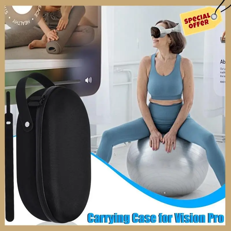 Stable Performance-1 Piece For Vision Pro VR Headset Storage Bag Hard EVA Carrying Case With Carrying Handle For Vision Pro VR G
Stable Performance-1 Piece For Vision Pro VR Headset Storage Bag Hard EVA Carrying Case With Carrying Handle For Vision Pro VR G