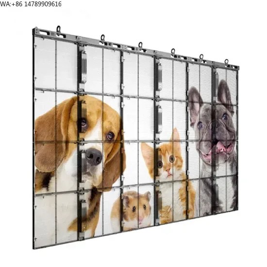LEDTransparent Displays, Naked-eye 3D Screens, And Smart Light PolesIndoor P3.91-7.81 Transparent Advertising Big Shopping Mall
LEDTransparent Displays, Naked-eye 3D Screens, And Smart Light PolesIndoor P3.91-7.81 Transparent Advertising Big Shopping Mall