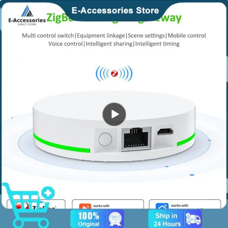 Tuya 3.0 Smart Hub Wired Gateway Bridge For App Voice Remote Control, Works With Alexa Home Assistant
Tuya 3.0 Smart Hub Wired Gateway Bridge For App Voice Remote Control, Works With Alexa Home Assistant