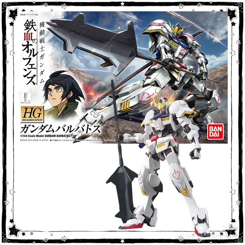 In Stock Bandai Gundam Model Kit Anime Figures HG IBO 1/144 Gundam Barbatos Anime Action Figure Collection Assembly Model Toys
In Stock Bandai Gundam Model Kit Anime Figures HG IBO 1/144 Gundam Barbatos Anime Action Figure Collection Assembly Model Toys