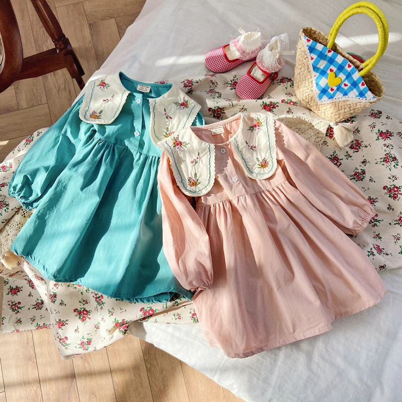 DuducreamSpring and Autumn Children Girls' Clothing Dresses Princess Dress Cotton Long Sleeve Kids' Skirt
DuducreamSpring and Autumn Children Girls' Clothing Dresses Princess Dress Cotton Long Sleeve Kids' Skirt