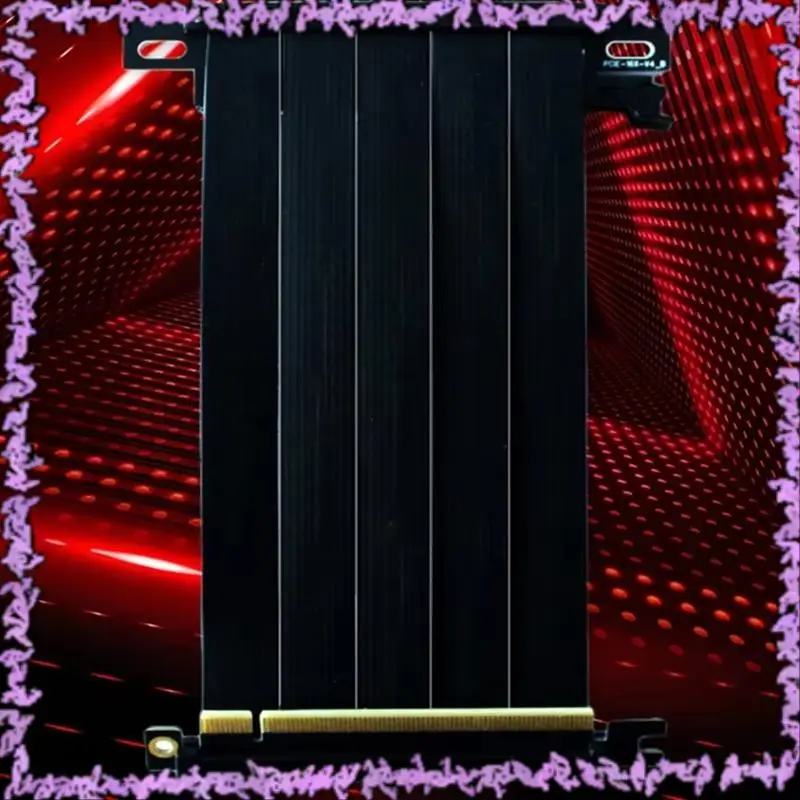 SCLL-PCIE 4.0 X16 Переходной кабель Двойные реверсивные адаптеры Кабель PCIE X16 «папа» на «мама» 90 градусов Удлинитель 15 см
SCLL-PCIE 4.0 X16 Переходной кабель Двойные реверсивные адаптеры Кабель PCIE X16 «папа» на «мама» 90 градусов Удлинитель 15 см