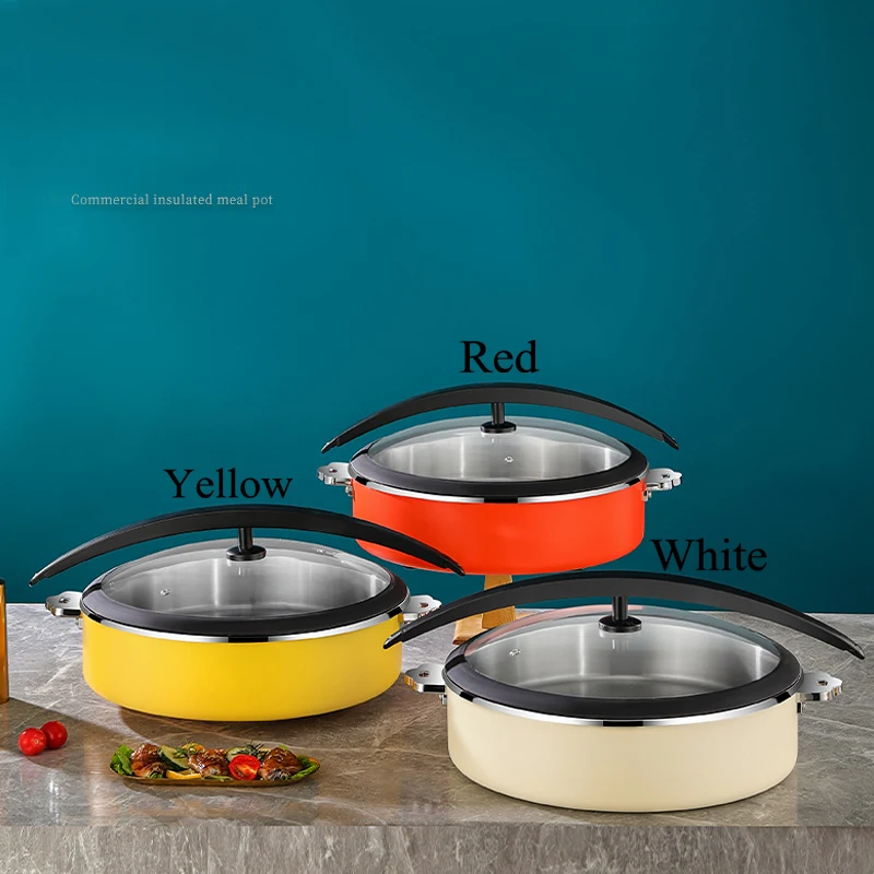 36cm Yellow Red White 3 Layers Stainless Steel 304 Display Hot Pot Chafing Dish Hanging Cover Hotel Catering
36cm Yellow Red White 3 Layers Stainless Steel 304 Display Hot Pot Chafing Dish Hanging Cover Hotel Catering
