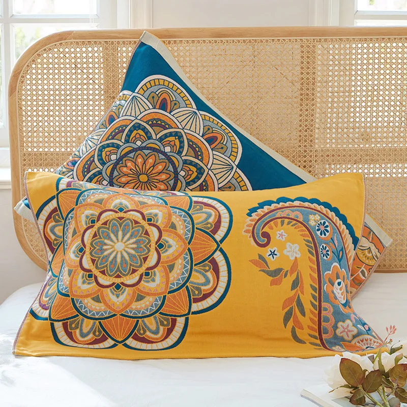 Cotton Gauze Pillow Cover Dakimakura Decorative Case Sofa Throw Silk Bed Designer Waterproof Body Pillow Room Home Luxury
Cotton Gauze Pillow Cover Dakimakura Decorative Case Sofa Throw Silk Bed Designer Waterproof Body Pillow Room Home Luxury