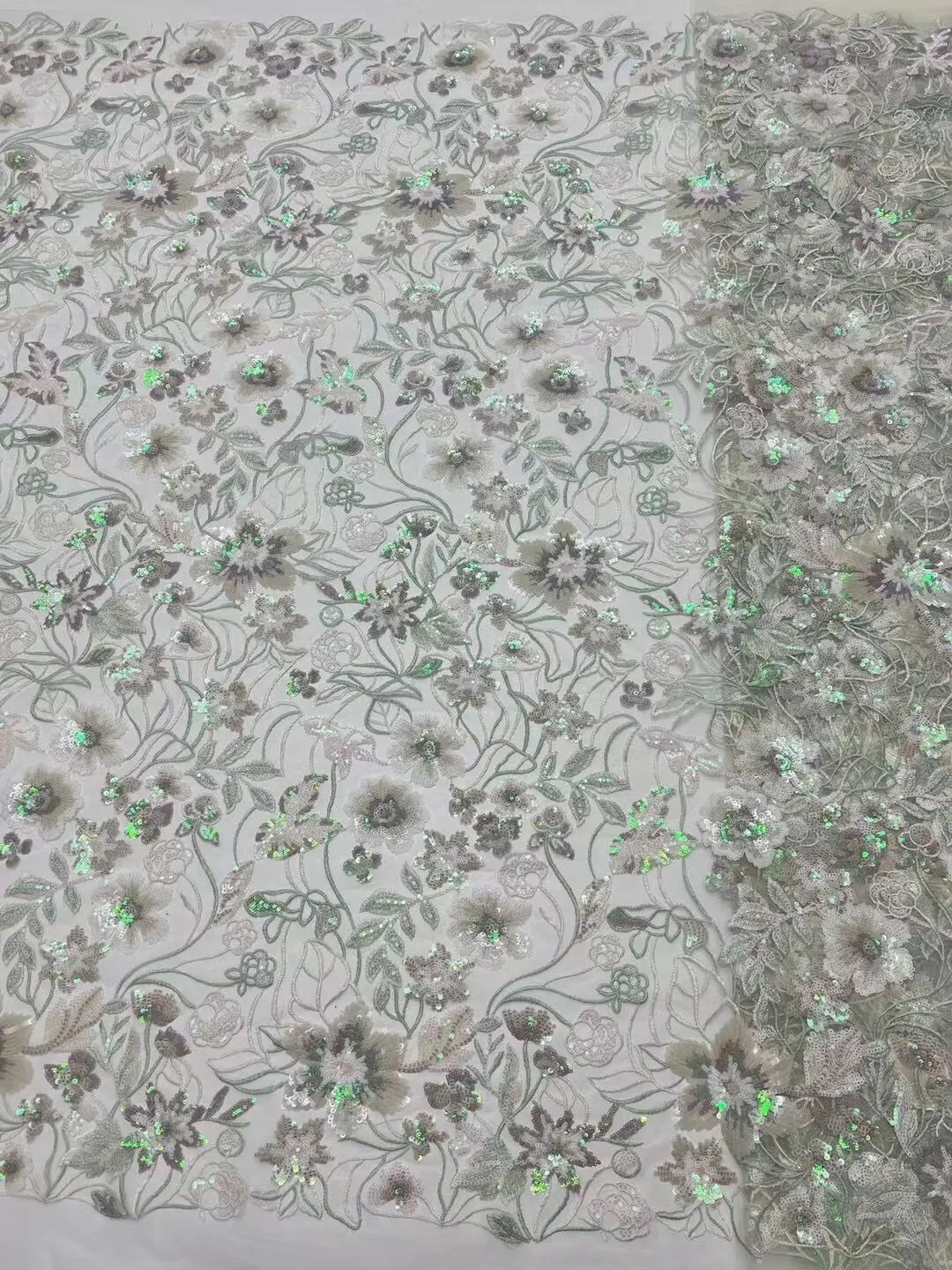 African Handmade Heavy Sequins Tulle Lace Fabric ZH-1308805 High Quality French Luxury Lace Fabric For Bridal Wedding
African Handmade Heavy Sequins Tulle Lace Fabric ZH-1308805 High Quality French Luxury Lace Fabric For Bridal Wedding