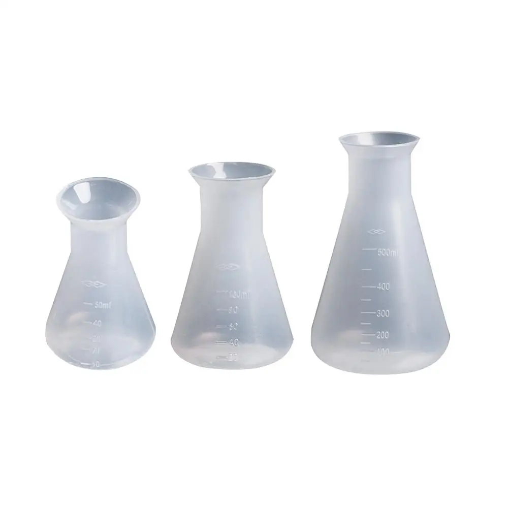 3pcs Plastic Flask BlueWhite Scale Conical Laboratory Smooth EcoFriendly FoodGrade NonToxic Accurate Measurement Stable
3pcs Plastic Flask BlueWhite Scale Conical Laboratory Smooth EcoFriendly FoodGrade NonToxic Accurate Measurement Stable