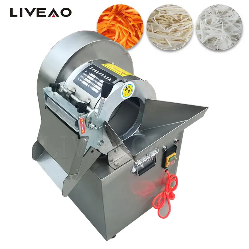 Commercial Electric Vegetable Cutter Slicer Automatic Potato Chips Shredding Cutting Dicing Machine
Commercial Electric Vegetable Cutter Slicer Automatic Potato Chips Shredding Cutting Dicing Machine