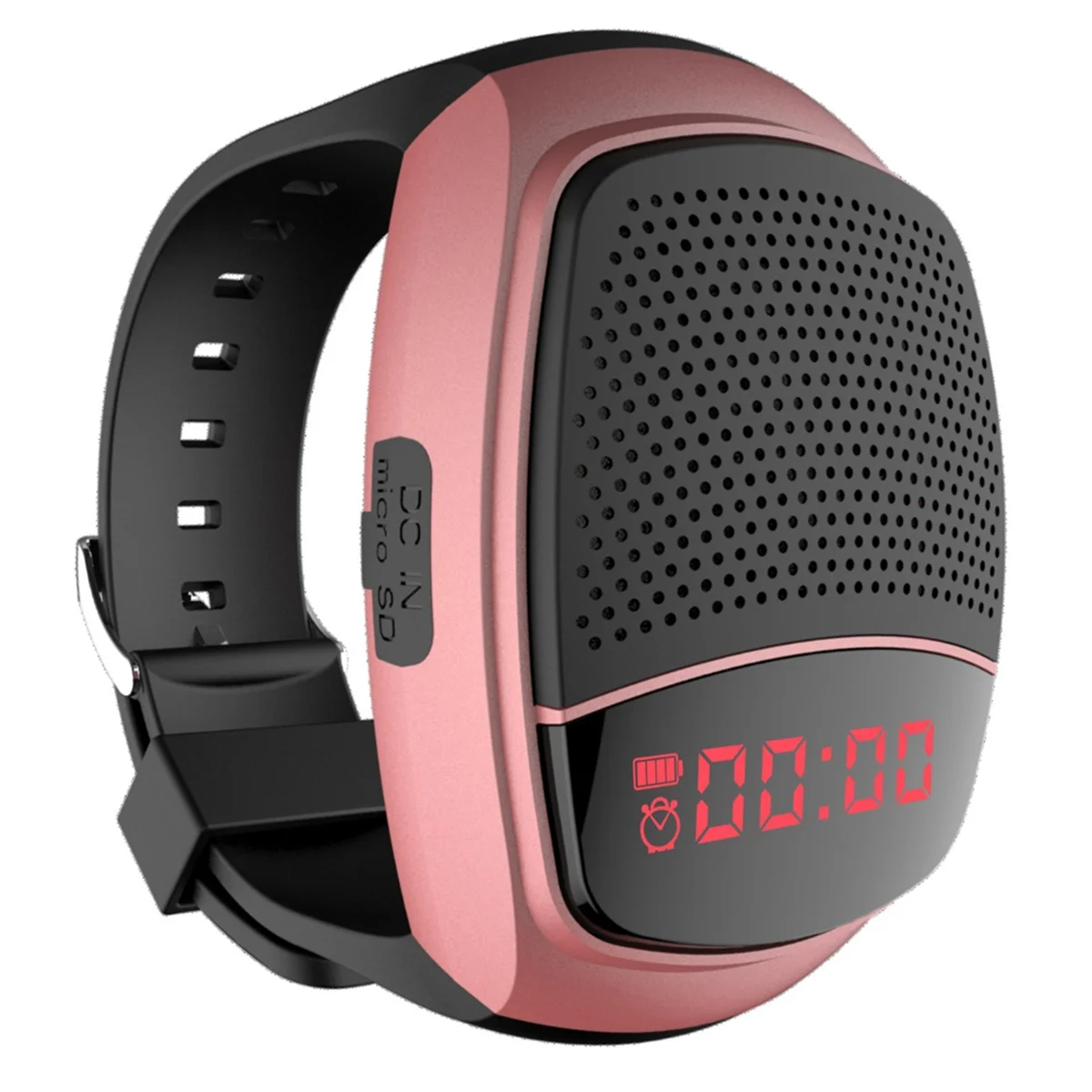 AT42 B90 Наручные часы Bluetooth-динамик с FM-радио Портативный Спорт на открытом воздухе Бег Носимый мини-динамик Розовое золото
AT42 B90 Наручные часы Bluetooth-динамик с FM-радио Портативный Спорт на открытом воздухе Бег Носимый мини-динамик Розовое золото