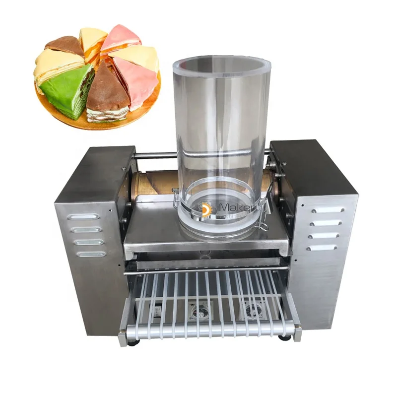 Commerical Pancake Machine Bakery Creper Maker Making Mile Crepe Making Machine
Commerical Pancake Machine Bakery Creper Maker Making Mile Crepe Making Machine