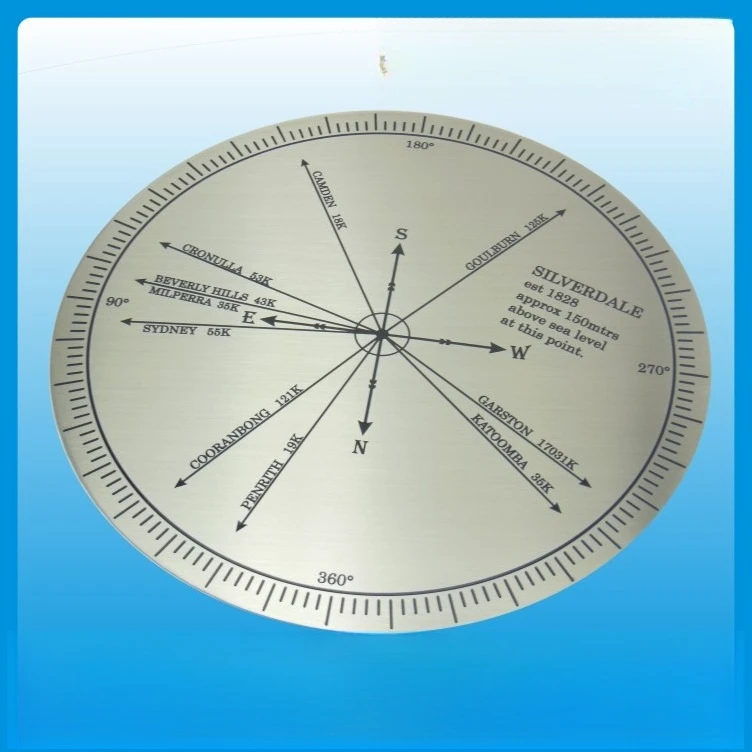 Dial no hole angle Dial Stainless steel round measuring dial 120x0x2
Dial no hole angle Dial Stainless steel round measuring dial 120x0x2