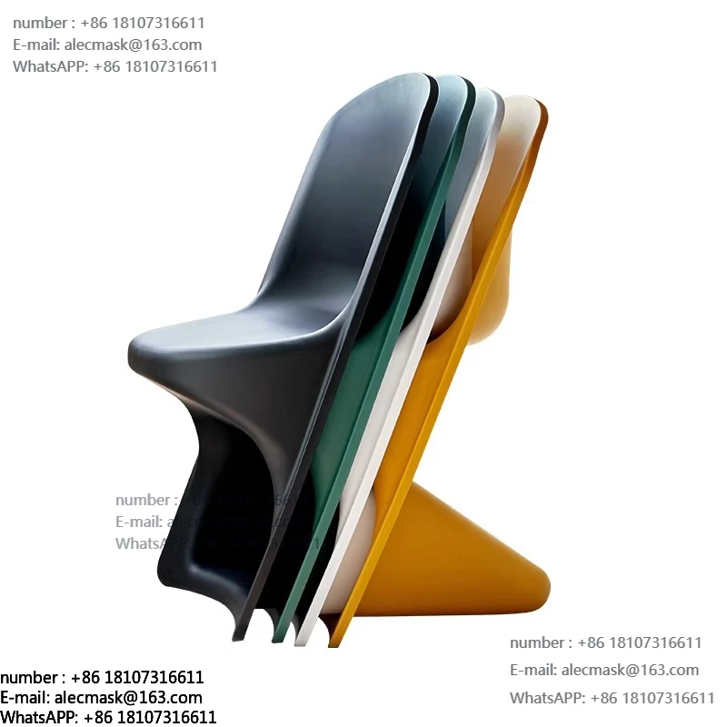 Stackable cream wind dining chair household plastic back stool balcony casual and simple
Stackable cream wind dining chair household plastic back stool balcony casual and simple