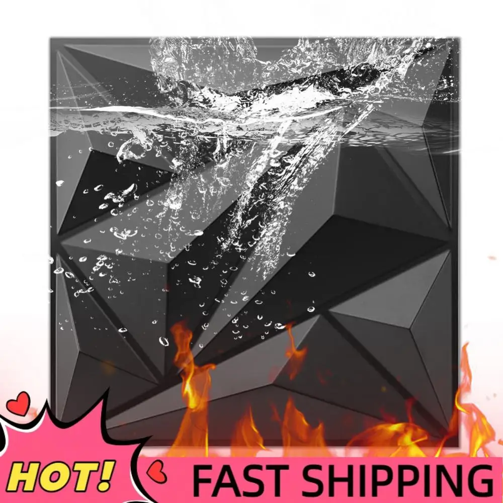 50/100Pcs 3D Wall Panel Diamond 30x30cm Wall Decoration Stickers Black/White Self-Adhesive Tile 3D Wall Sticker Wall Renovation
50/100Pcs 3D Wall Panel Diamond 30x30cm Wall Decoration Stickers Black/White Self-Adhesive Tile 3D Wall Sticker Wall Renovation