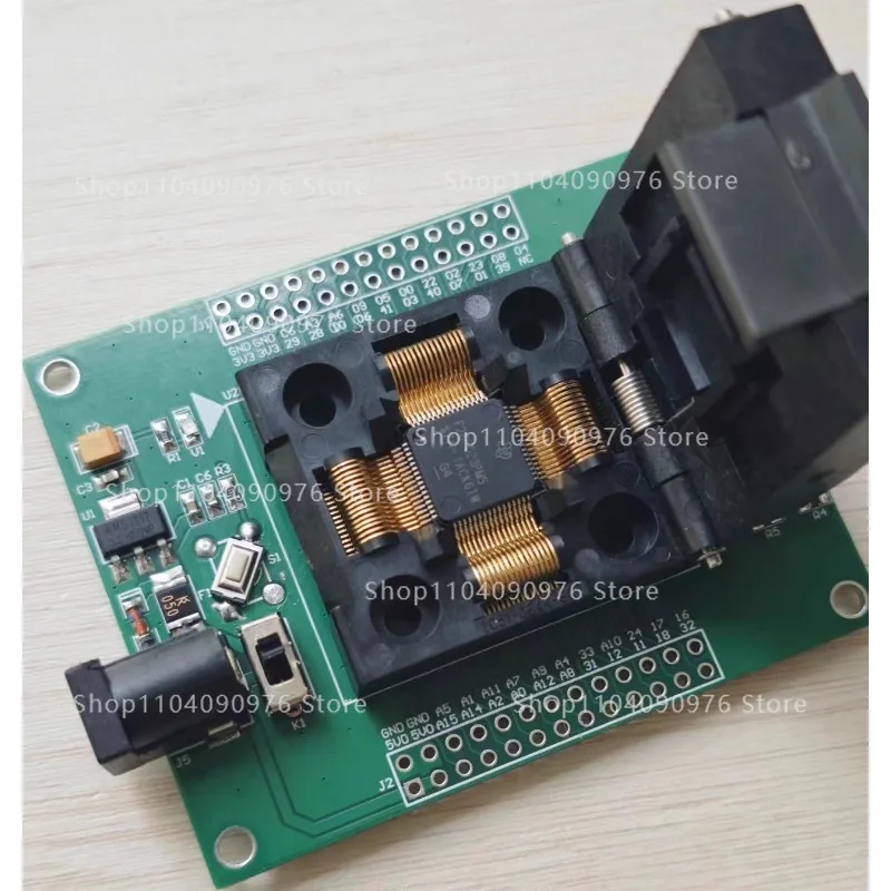 TMS320F280025/F280037/F280049 Программатор тестового блока LQFP64 IC 
TMS320F280025/F280037/F280049 Программатор тестового блока LQFP64 IC
