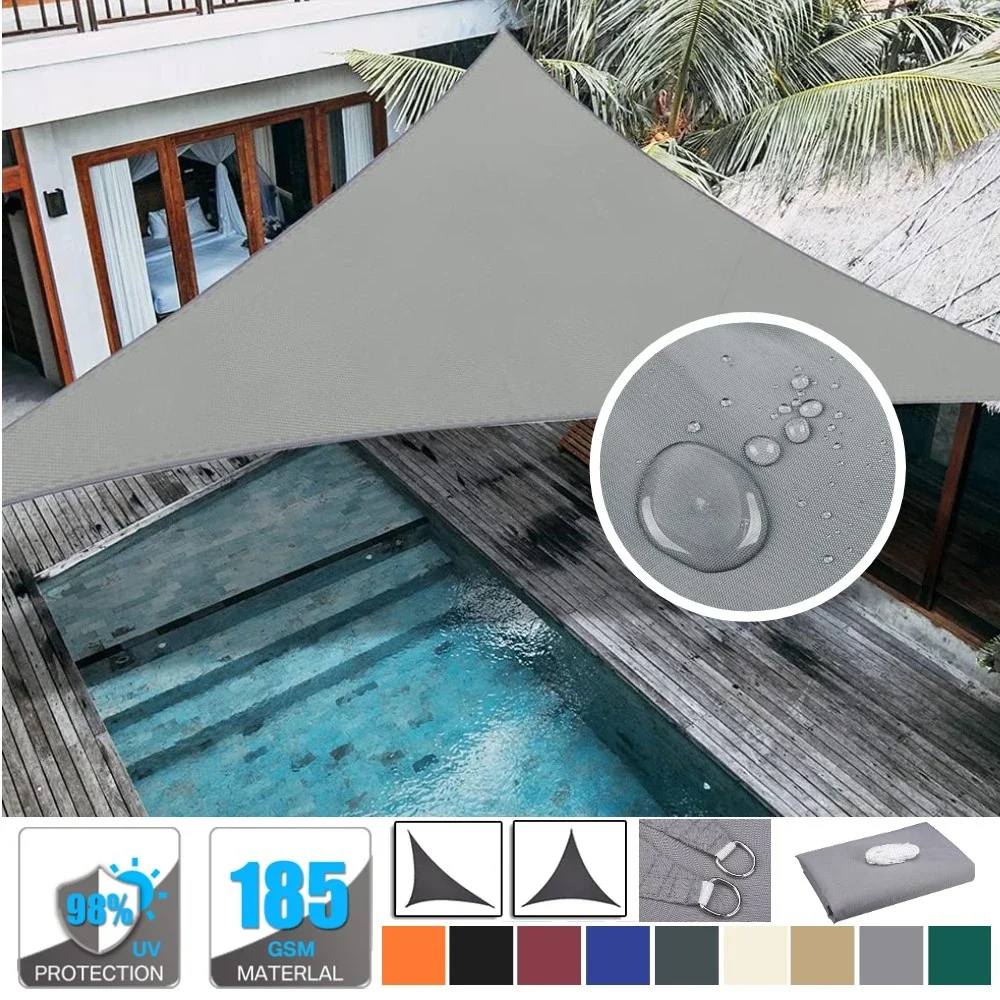 Waterproof Garden Shade Sail Right Angle Garden Canopy with Ropes Block Patio Sunshade Sunscreen Awnings Shelter
Waterproof Garden Shade Sail Right Angle Garden Canopy with Ropes Block Patio Sunshade Sunscreen Awnings Shelter