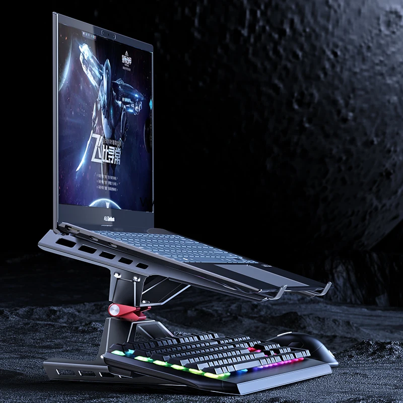 Ergonomic Table Electronic Sports 150 Degree Adjustable Metal Laptop Riser Stand
Ergonomic Table Electronic Sports 150 Degree Adjustable Metal Laptop Riser Stand