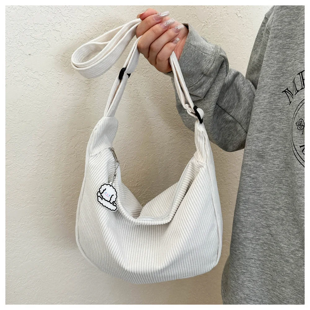 Fashion Women Canvas Shoulder Bags Korean Fashion Female Messenger Crossbody Bag for Girl Students Corduroy Solid Cloth Handbags
Fashion Women Canvas Shoulder Bags Korean Fashion Female Messenger Crossbody Bag for Girl Students Corduroy Solid Cloth Handbags