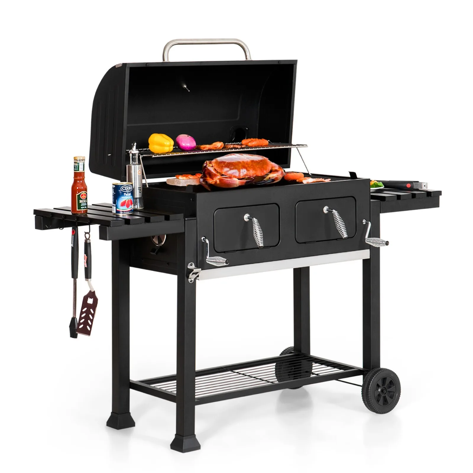 Charcoal Barbecue Grill Cooker Heavy Duty Grill Charcoal Grills Outdoor Cooking
Charcoal Barbecue Grill Cooker Heavy Duty Grill Charcoal Grills Outdoor Cooking