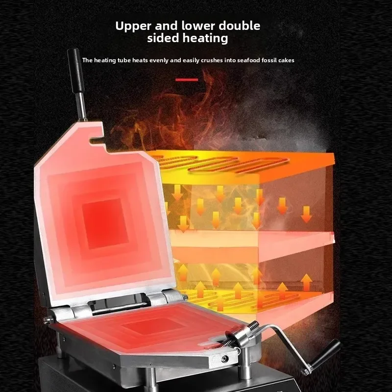 Fossil cake machine, seafood rotary waffle machine fossil machine
Fossil cake machine, seafood rotary waffle machine fossil machine