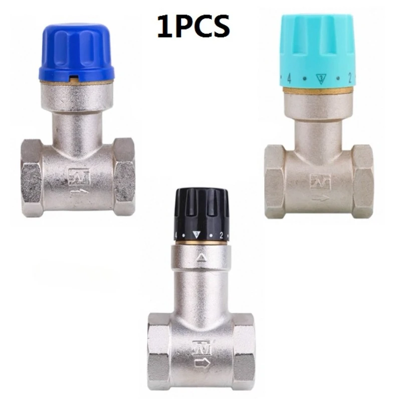 1PCS DN20 DN25 Copper Pipeline return water valve automatic temperature control Valve for Water supply system flow Control
1PCS DN20 DN25 Copper Pipeline return water valve automatic temperature control Valve for Water supply system flow Control