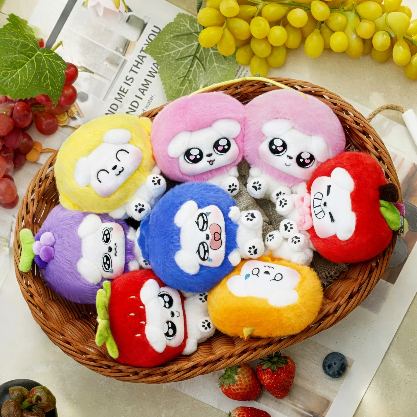 TOPTOY This Cute Dog Water Dog Fruit Store Series Plush Pendant Blind Box Cute Puppy Doll Gift
TOPTOY This Cute Dog Water Dog Fruit Store Series Plush Pendant Blind Box Cute Puppy Doll Gift