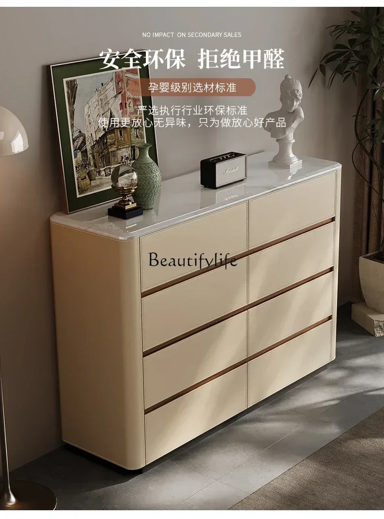 yj15 Natural marble, bedroom high TV cabinet, modern household saddle leather, bedside storage cabinet
yj15 Natural marble, bedroom high TV cabinet, modern household saddle leather, bedside storage cabinet