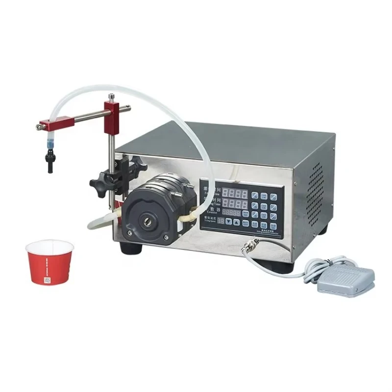 Single head peristaltic pump liquid filling machine bottled water 1-1500 ml plastic core motor
Single head peristaltic pump liquid filling machine bottled water 1-1500 ml plastic core motor