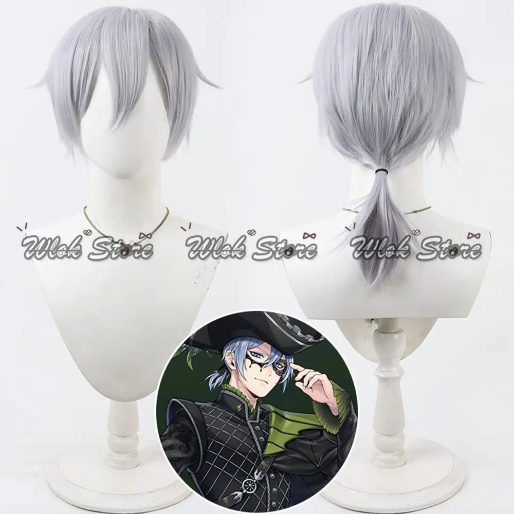 Anime Game Twisted-Wonderland Silver Cosplay Wig White Short Braids Low Ponytail Men Women Halloween Party Role Play Props Wigs
Anime Game Twisted-Wonderland Silver Cosplay Wig White Short Braids Low Ponytail Men Women Halloween Party Role Play Props Wigs