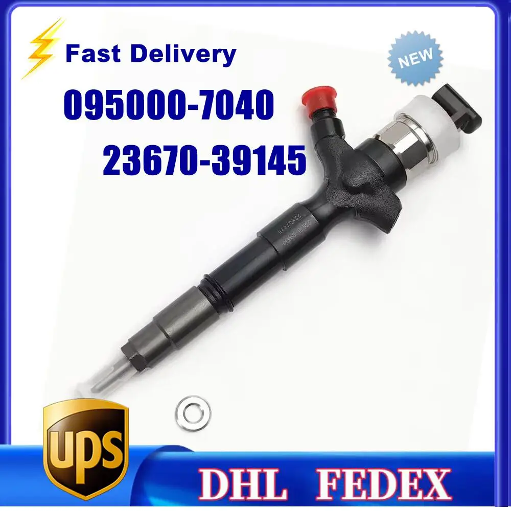 095000-7040 Auto Engine Diesel Fuel Injector 23670-39145 2367039145 for To-y/ot-a
095000-7040 Auto Engine Diesel Fuel Injector 23670-39145 2367039145 for To-y/ot-a