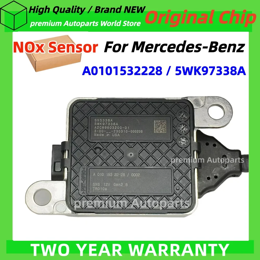5WK97338A A0101532228 0101532228 Nitrogen Oxide Sensor For Mercedes Benz For Detroit DD13 DD15 DD16 Freightliner Ca
5WK97338A A0101532228 0101532228 Nitrogen Oxide Sensor For Mercedes Benz For Detroit DD13 DD15 DD16 Freightliner Ca